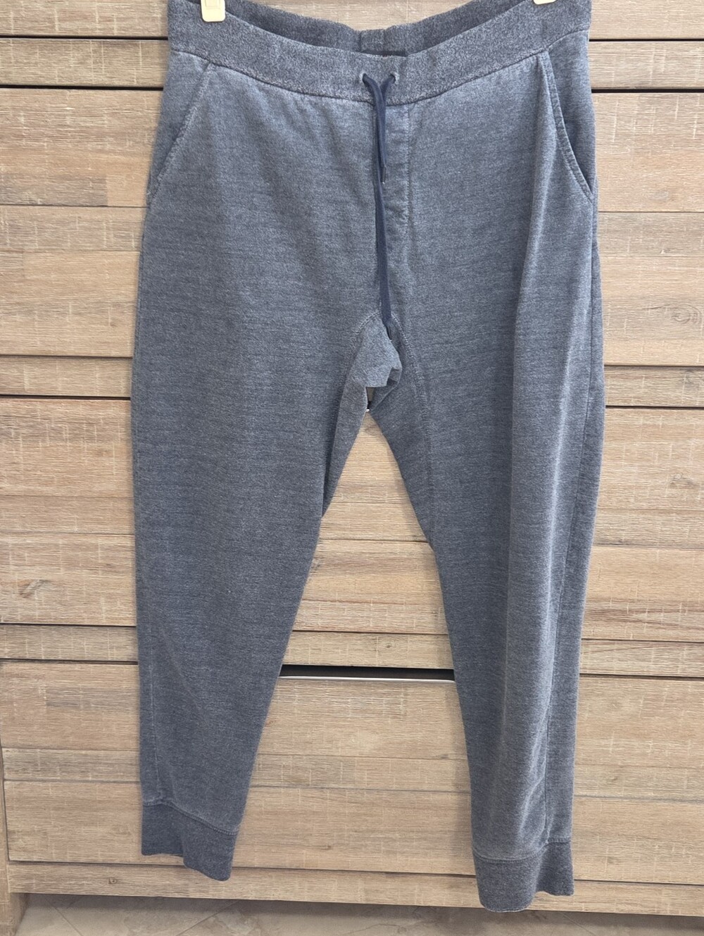 John Varvatos Gray Cuffed  Joggers Drawstring Waistband Small